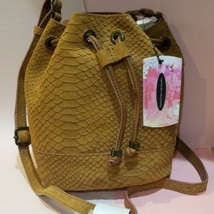 Chinese Laundry Ally Mini Drawstring Bucket